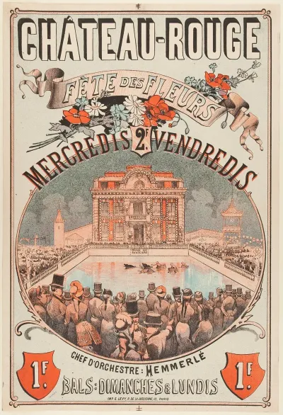 Chateau Rouge Fete Des Fleurs