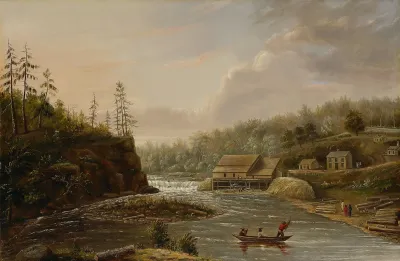 Cheevers Mill On The St Croix River