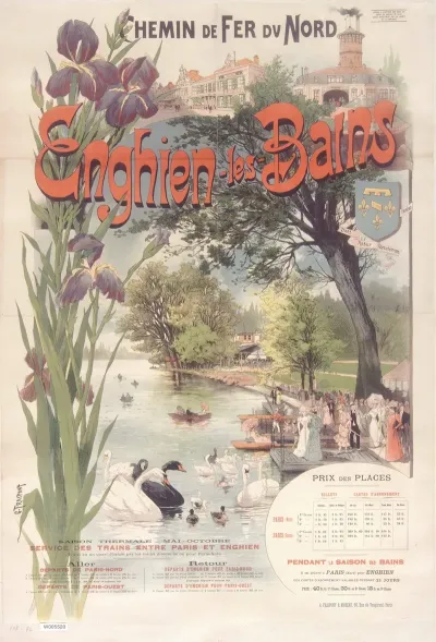Chemin De Fer Du Nord Enghien Les Bains Val Doise