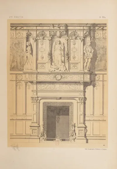 Cheminee Fragments Historiques De La Renaissance