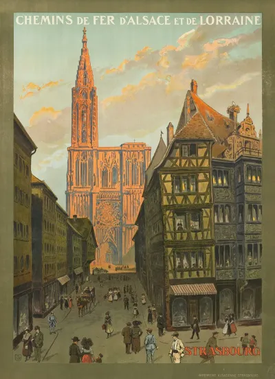 Chemins De Fer Dalsace Et De Lorraine Strasbourg