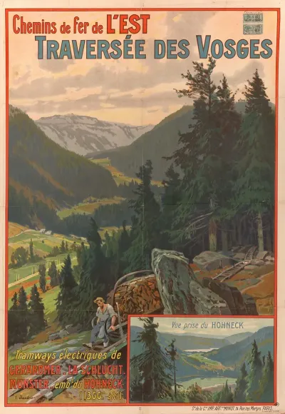 Chemins De Fer De Lest Traversee Des Vosges