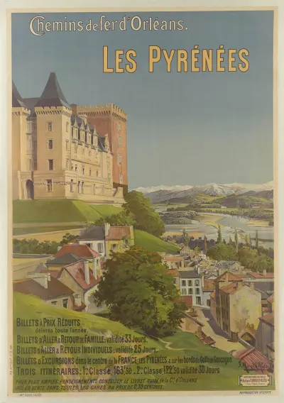 Chemins De Fer Dorleans Les Pyrenees Billets A Prix Reduits