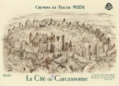Chemins De Fer Du Midi La Cite De Carcassonne