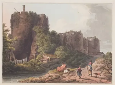 Chepstow Castle In Monmouthshire