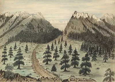 Cherokee Pass Rocky Mountains