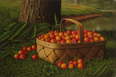 Cherries In A Basket 2