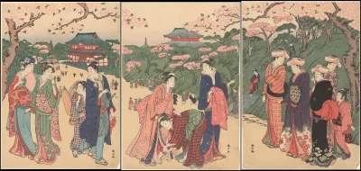 Cherry Time At Shiba Zojoji Temple Ground