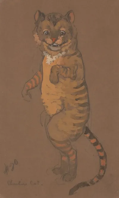 Cheshire Cat Costume Design For Alice In Wonderland 1915