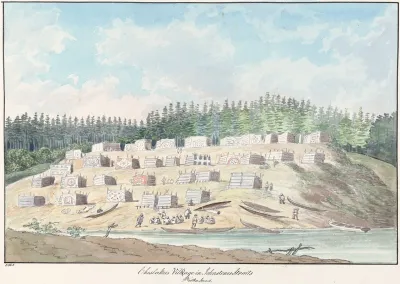 Cheslakees Village In Johnstones Straits 2