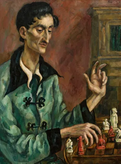 Chess Player Portrait Of Brunon Winawer
