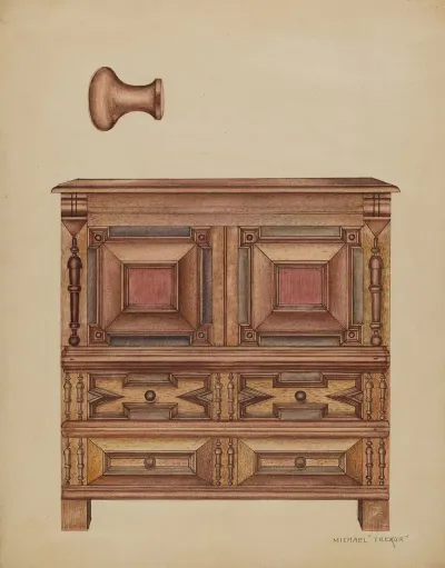 Chest With Two Drawers 4