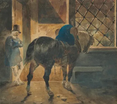 Cheval De Trait A Lecurie