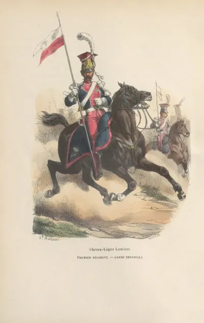 Chevau Legers Lanciers Premier Regiment Garde Imperiale