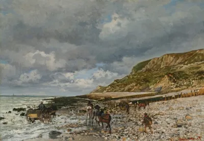 Chevaux A La Pointe De La Heve