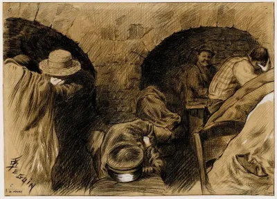 Chez Fradin Hotel Fin De Siecle Rue Saint Denis Une Cave