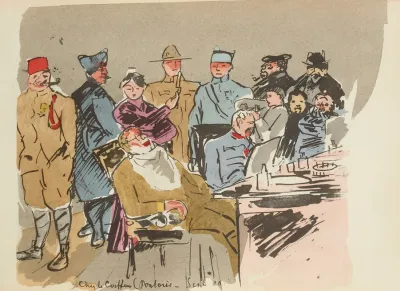 Chez Le Coiffeur Pontoise Septembre 1915