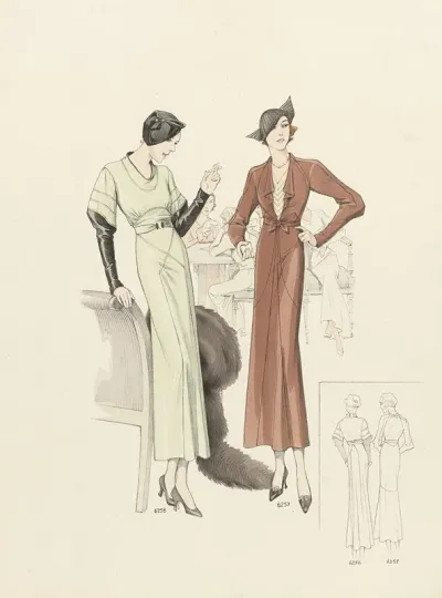 Chic Parisien No 414 Fig 6256 En 6257