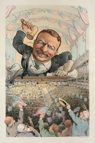 Chicago June 21 1904 All In Favor Of The Nomination Will Say Aye
