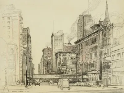 Chicago North Dearborn Street