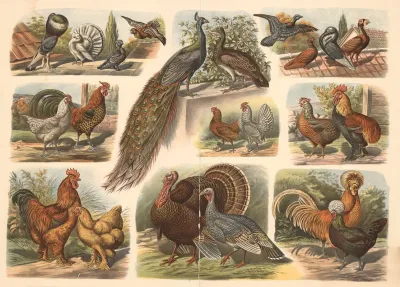 Chicken Pigeon Turkey