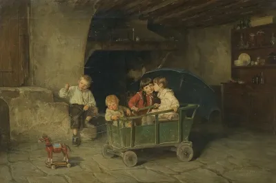Chidren Playing