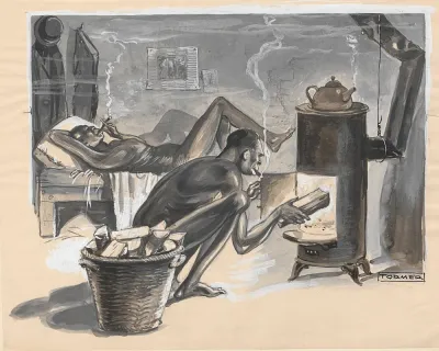 Chief Takori And His Minister Seduh In Captivity