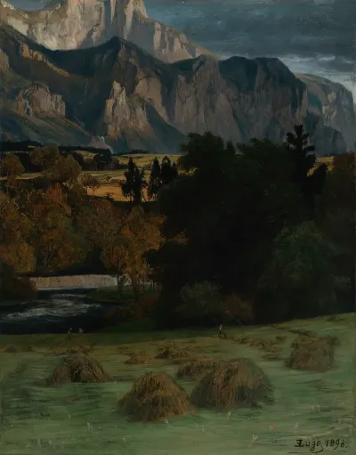 Chiemseeberge In Herbststimmung