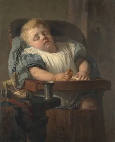 Child In High Chair