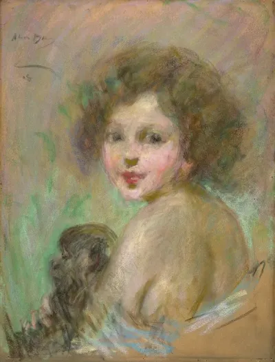 Child With Monkey