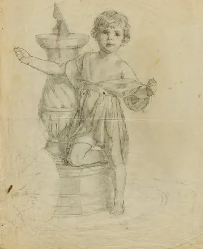 Child With Sun Dial