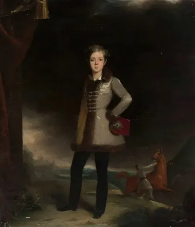 Childhood Portrait Of Adam Potocki