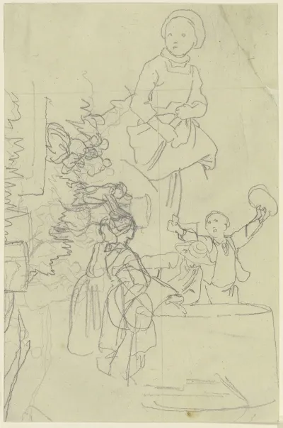 Children At A Well