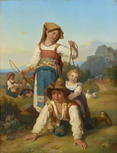 Children At Play 7