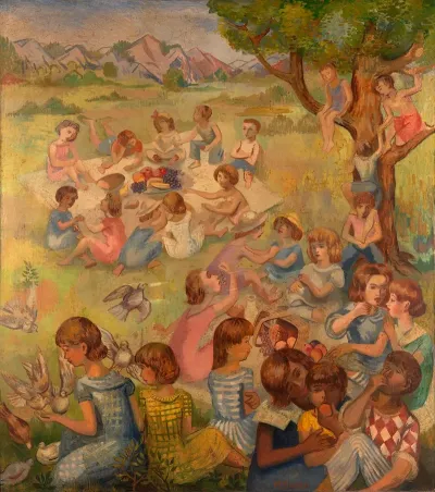 Children At Play And Sport I