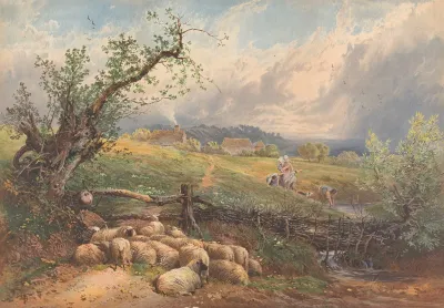 Children At The Spring
