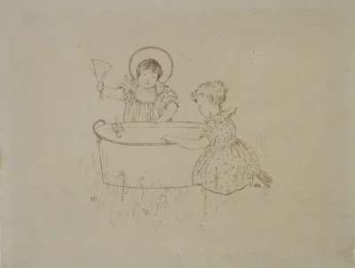 Children Sailing Boats