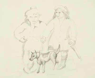Children With A Dog