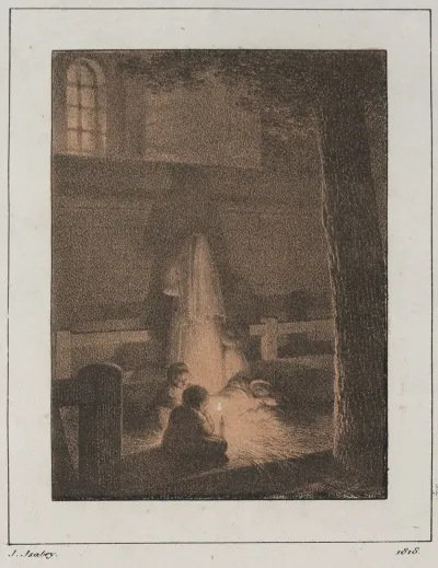Children With Candle