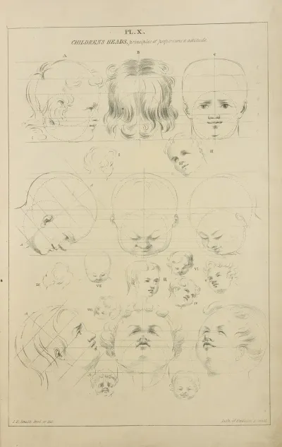Childrens Heads Principles Of Proportion And Attitude