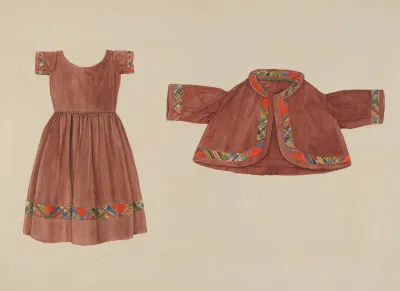 Childs Dress And Jacket