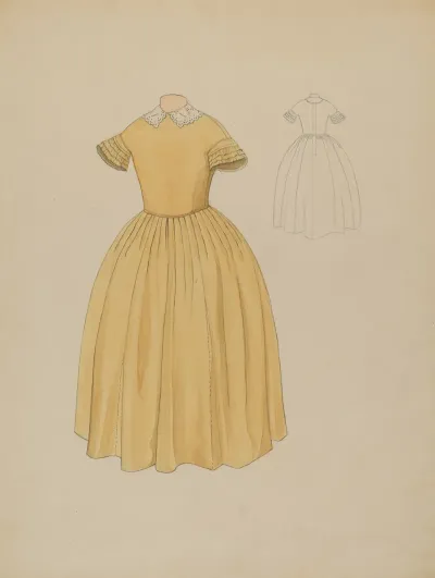 Childs Dress Collar