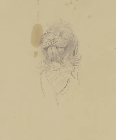Childs Head From Behind