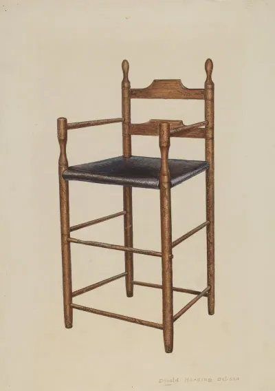 Childs High Chair 4