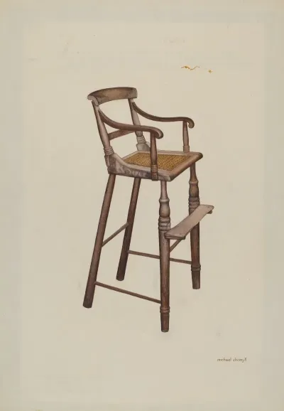 Childs High Chair 9