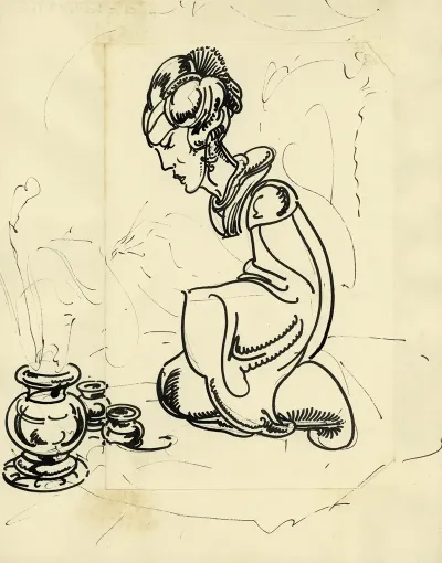 Chinese Dame In Kostuum 2
