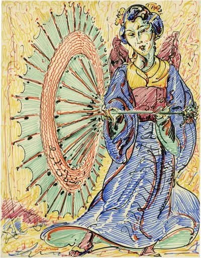 Chinese Dame In Kostuum 7