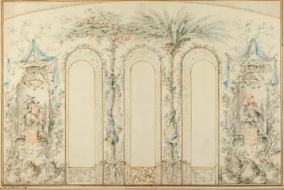 Chinoiserie Wall Design