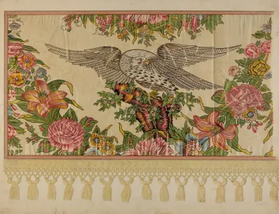 Chintz Valance For Poster Bed