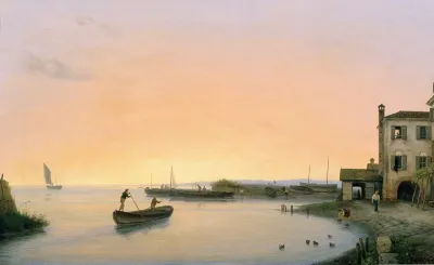Chioggia Vor Sonnenaufgang
